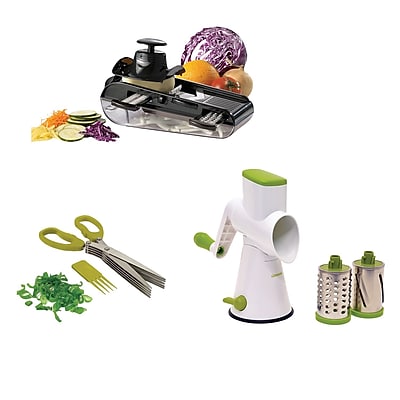 Starfrit Must Have Gadgets Herb Scissors Mandoline Drum Grater!