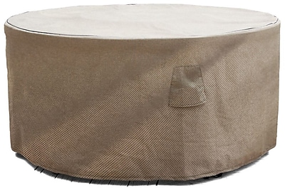 BudgeIndustries English Garden Round Patio Table Cover; 72'' W x 72'' D