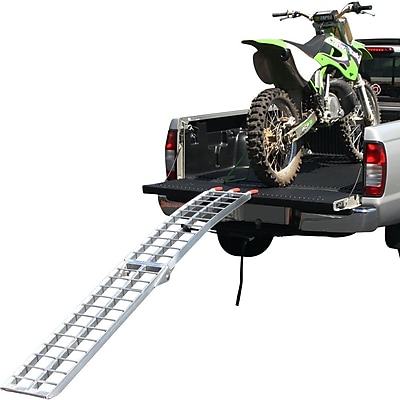 Discount Ramps (AFL-9012) ,89 Single Arched Folding Dirt Bike Ramp for Pickups & Trailers
