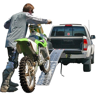 Discount Ramps (AFP-9012) ,89 Single Folding Loading Ramp for Off-Road Motocross, Enduro and Dirt Bikes