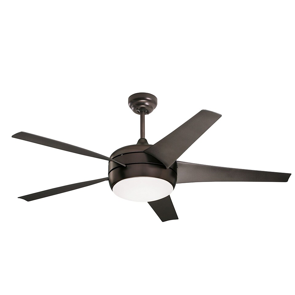 Emerson Fans 54 Midway Eco 5 Blade Fan W Remote Oiled Rubbed