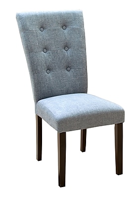 Home Loft Concepts Palermo Parsons Chair Set of 2 ; Denim Blue