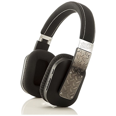 Bem Freedom RG72301 Over the Head Wireless Bluetooth Stereo Headphone Black Brushed Silver