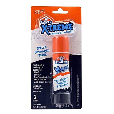 Elmers Extra Strength School Glue Stick Clear