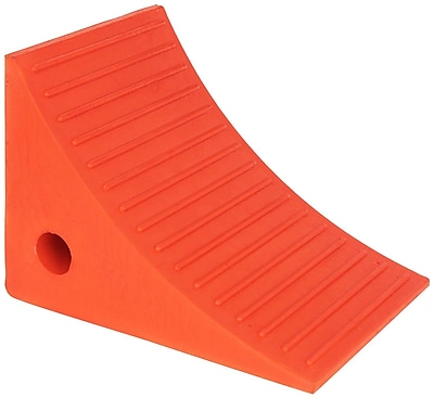 Checkers Monster Roadblock 3.5 lbs. Wheel Chock Orange