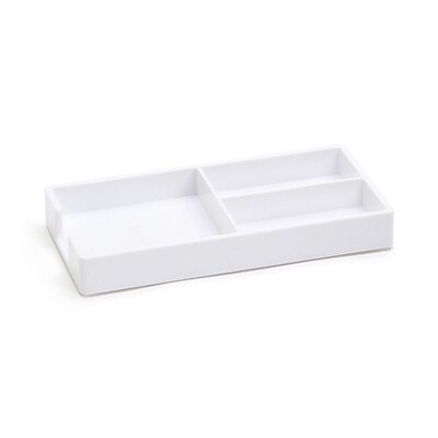 Poppin Bits Bobs Tray White 100242