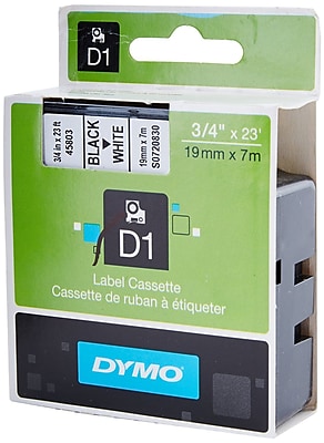 DYMO 45803 High Performance Permanent Self Adhesive Polyester Label Tape is great for Label Makers White