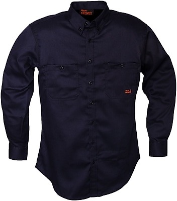 Viking Firewall FR Button Front Shirt Navy 31B7711004XLR