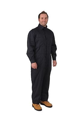 Viking Firewall FR Unstriped Contractor Coveralls Navy 4077711004XLR