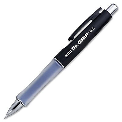 Pilot Dr. Grip Mechanical Pencil, 0.5mm, Black Barrel, 1/Pack (36102