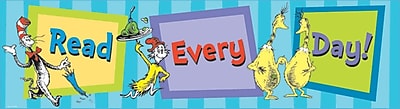 Eureka Dr. Seuss pre school 6th Grades Banner Read Every Day