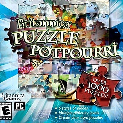 Britannica Puzzle Potpourri for Windows 1 User [Download]