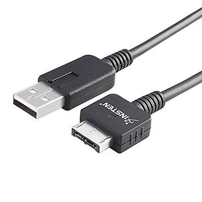 Insten USB Cable For Sony PlayStation Vita Black