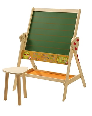Phoenix Group AG Floor Free Standing Chalkboard 3 H x 2 W; Natural