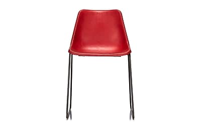 Fashion N You Hudson Side Chair; Red