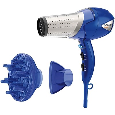 Conair Interplak Infini Pro 1875 W Hair Dryer, Blue (575B)