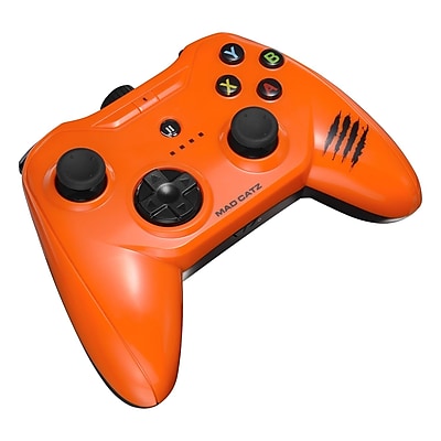 Mad Catz MCB312630A10 04 1 C.T.R.L.i Mobile Gamepad For iPod iPhone iPad Glossy Orange