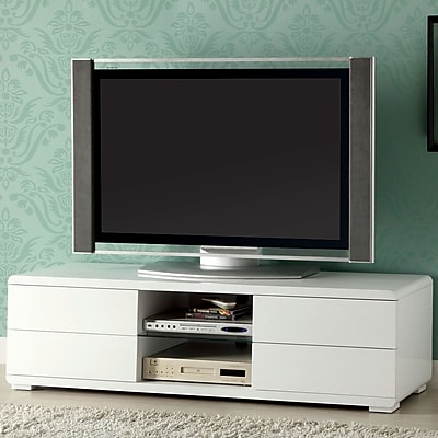 Hokku Designs Sharron TV Stand; White