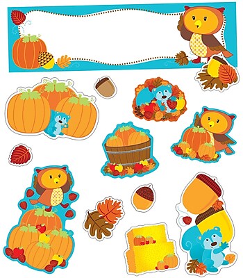 Carson Dellosa Fall Mini Bulletin Board Set 110306