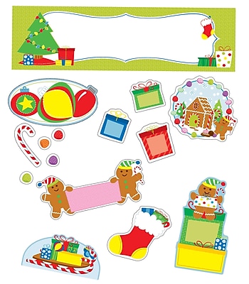 Carson Dellosa Holiday Fun Mini Bulletin Board Set 110307