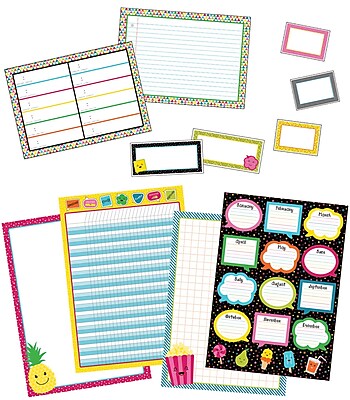 Carson Dellosa School Pop Classroom Organizers Bulletin Board Set 110328