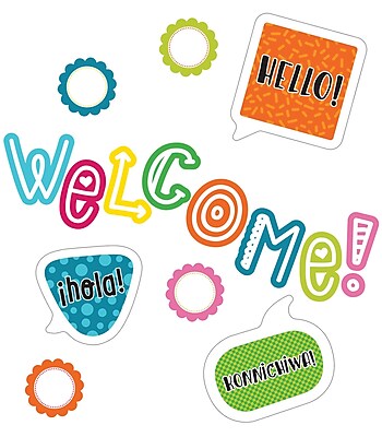 Carson Dellosa School Pop Welcome Mini Bulletin Board Set 110333