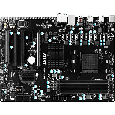 msi Desktop Motherboard 32GB DDR3 ATX Form Factor 970A G43 PLUS