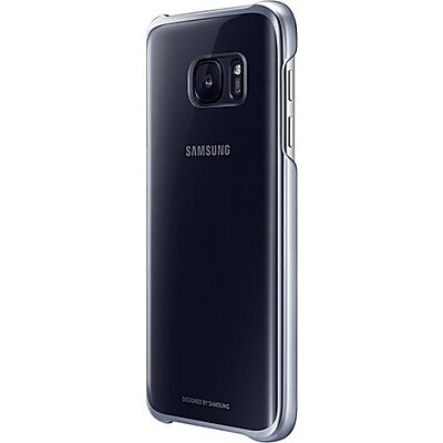 Samsung Protective Cover for Samsung Galaxy S7, Clear Black (EF-QG930CBEGUS)