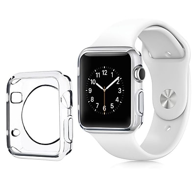 Insten Clear Transparent Ultra Thin Protective TPU Rubber Gel Bumper Case For Apple Watch 38mm
