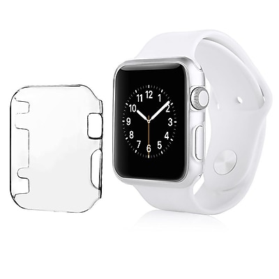 Insten Sport Edition Slim Thin Snap On Hard Clear Protective Case For Apple Watch 38MM