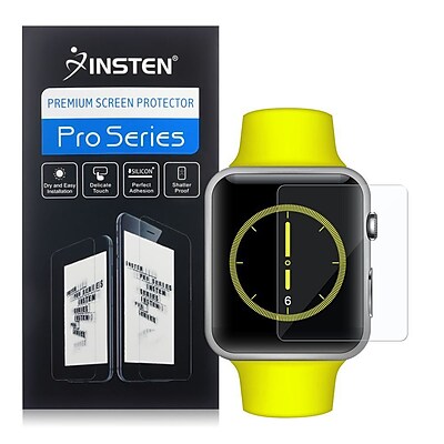Insten Clear TPU Transparent Screen Protector LCD Film Guard For Apple Watch 42mm