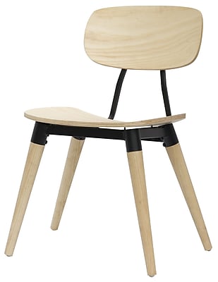 New Pacific Direct Arlo Side Chair; Natural Black
