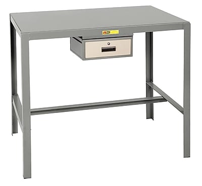 Little Giant USA Steel Top Machine Workbench with Drawer; 42'' H x 36'' W x 24'' D