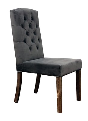 MOTI Furniture Parsons Chair; Grey