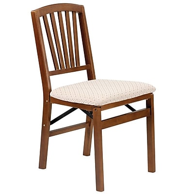 Stakmore Side Chair Set of 2 ; Fruitwood