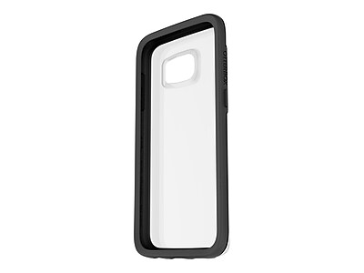 Otter Box 77-53137 Symmetry Synthetic Rubber/Polycarbonate Clear Protective Case for Galaxy S7, Black Crystal
