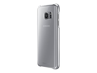 Samsung EF-QG930CSEGUS Hard Plastic Protective Cover for Galaxy S7, Clear Silver
