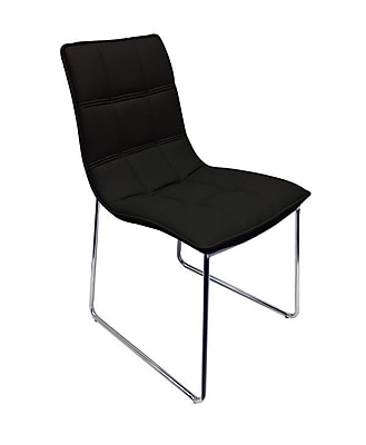 Casabianca Furniture Leandro Dining Chair; Black