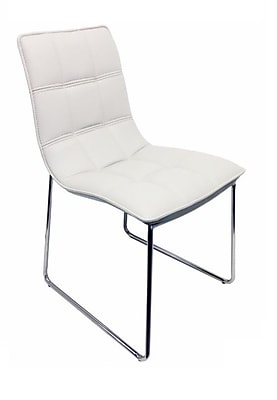Casabianca Furniture Leandro Dining Chair; White