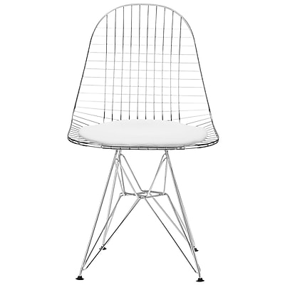 Edgemod Hamlet Side Chair; White