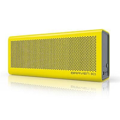 Braven 805 20 W Portable Bluetooth Speaker Yellow Gray