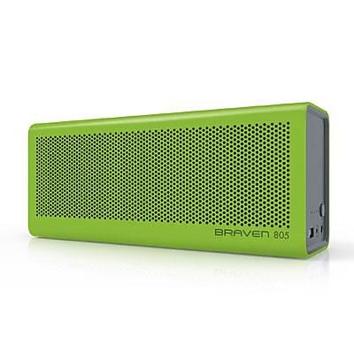 Braven 805 20 W Portable Bluetooth Speaker Green Gray