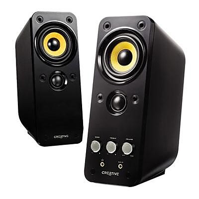 Creative Gigaworks Series II T20 28 W 2.0 Multimedia Speaker Glossy Black