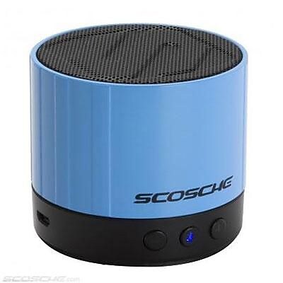 Scosche BTSPK3 boomSTREAM mini Bluetooth Speaker Blue