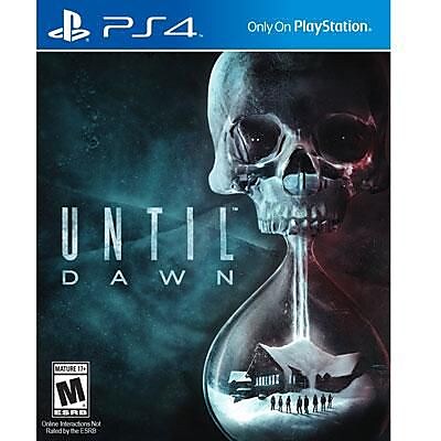 Sony PlayStation Action Adventure Until Dawn PS4 Game Software 3000059
