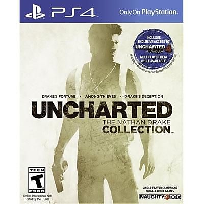 Sony PlayStation Action Adventure Uncharted The Nathan Drake Collection PS4 Game Software 3000683