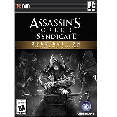 Ubisoft Assassin s Creed Syndicate Gold Edition Action Adventure Game Software Windows DVD ROM UBP60821060