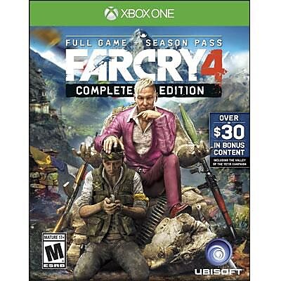 Ubisoft First Person Shooters Far Cry 4 Complete Edition Gaming Software Xbox One UBP50401097