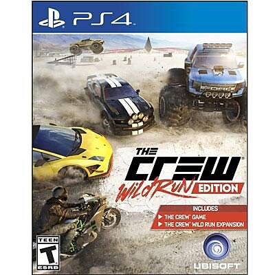 Ubisoft Racing The Crew Wild Run Edition PS4 Game Software UBP30501080