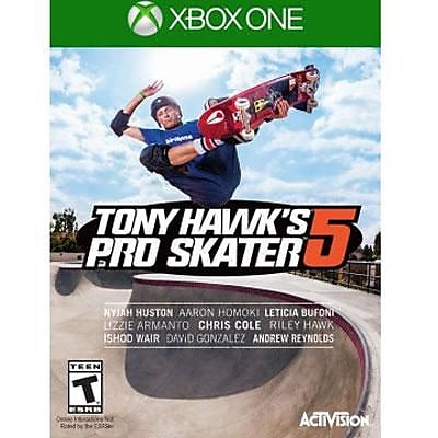 Activision Tony Hawk S Pro Skater 5 Video Game Action Sports Xbox One 77068